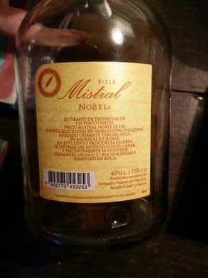 Nobel Pisco Mistral